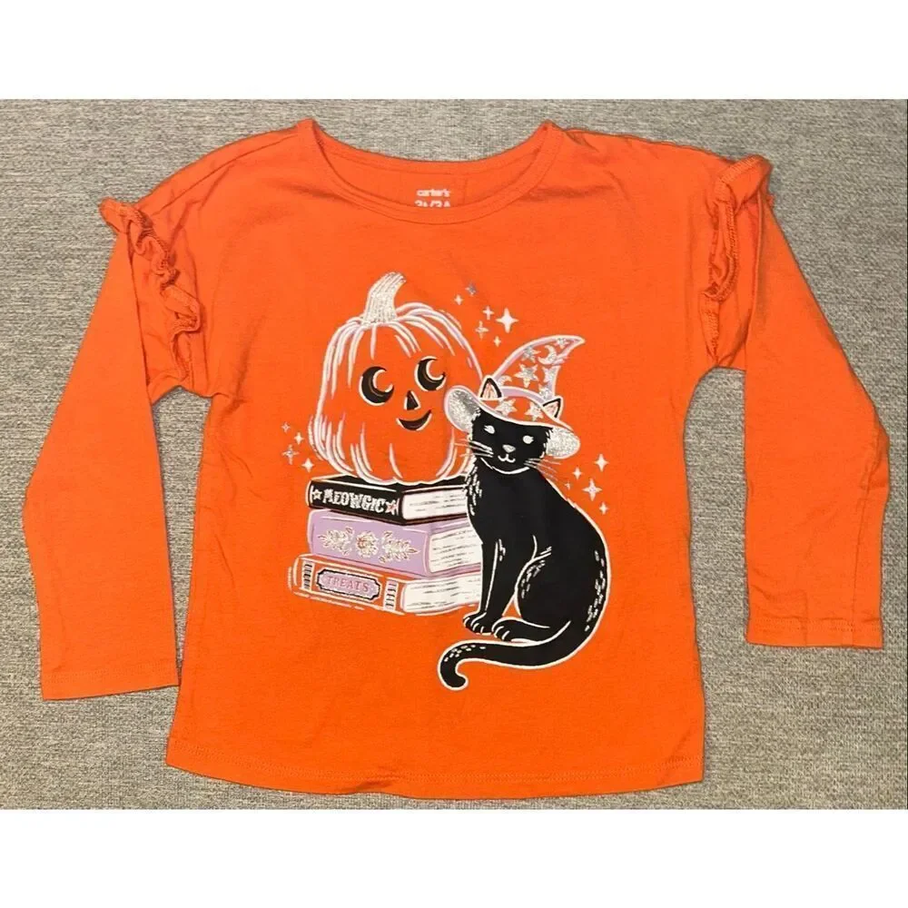 Carters Halloween shirt size 3T